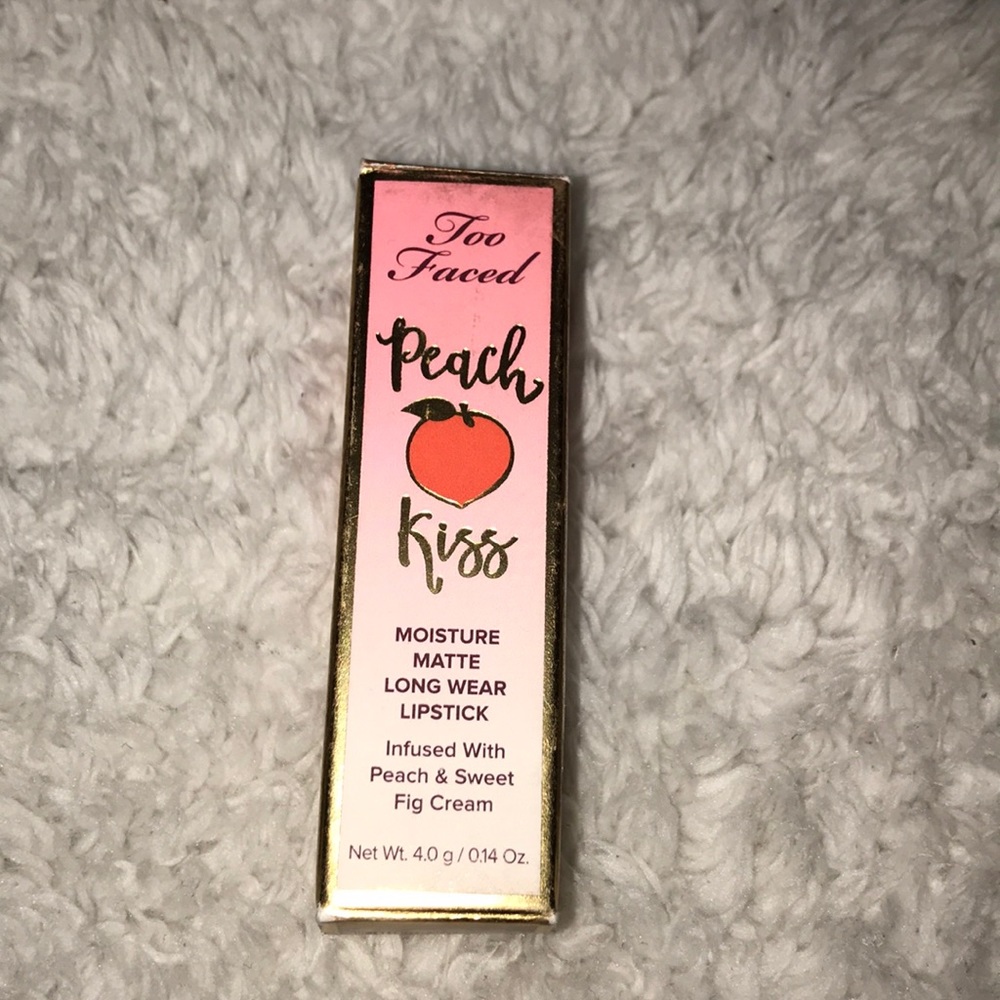 Too faced peach kiss 💋 💄